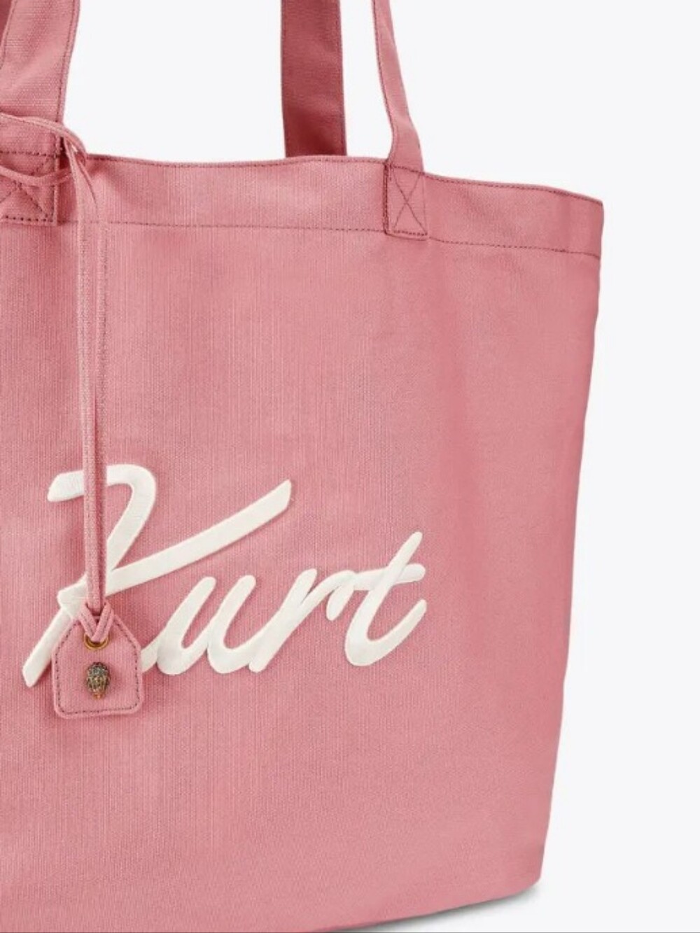 Kurt Geiger-Cabana Large Kurt Tote Bag (Pink 🩷) - Picture 4 of 5